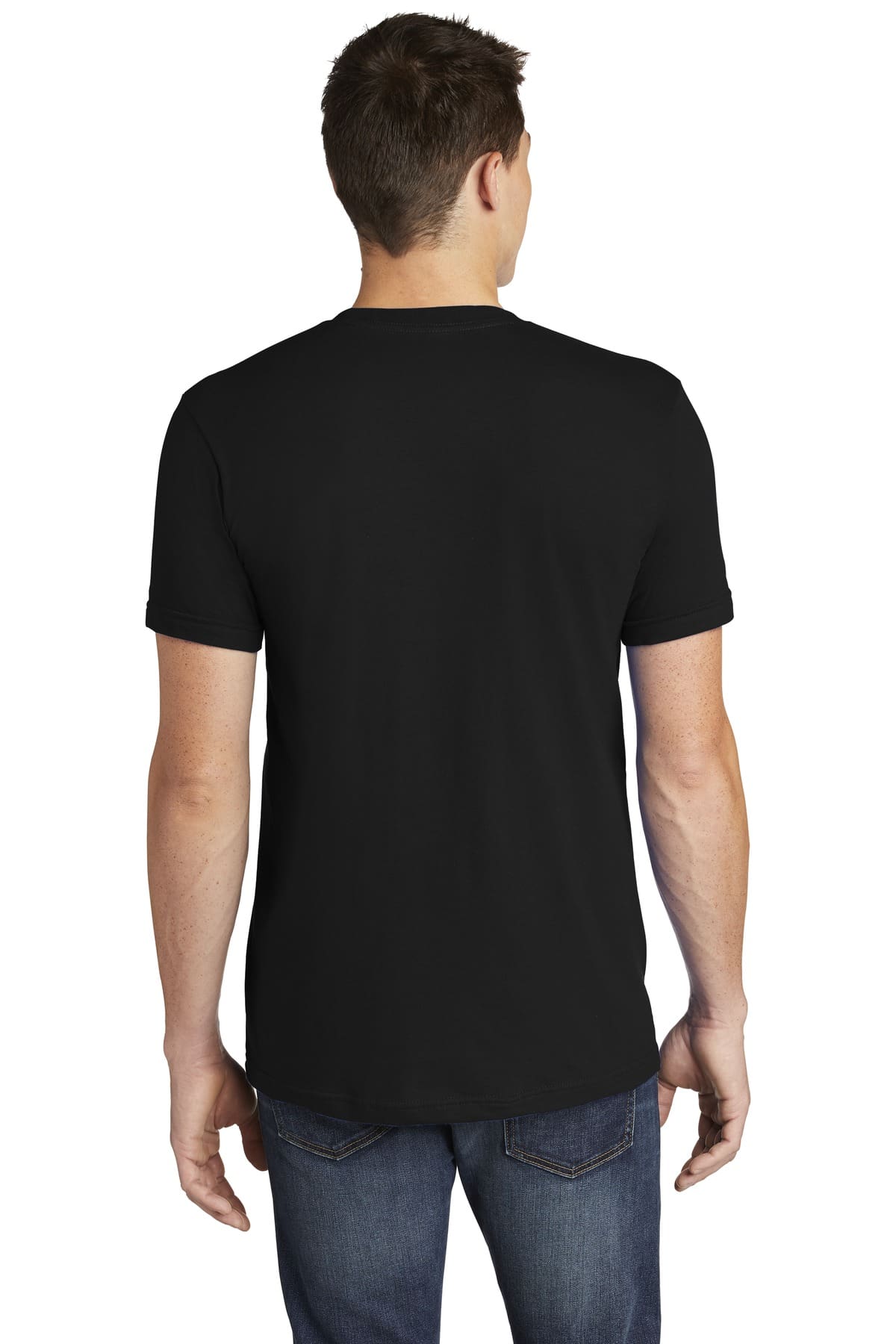 American Apparel  USA Collection Fine Jersey T-Shirt. 2001A - Image 2