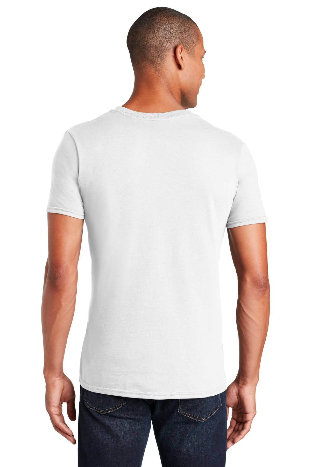 Gildan Softstyle V-Neck T-Shirt. 64V00 - Image 2