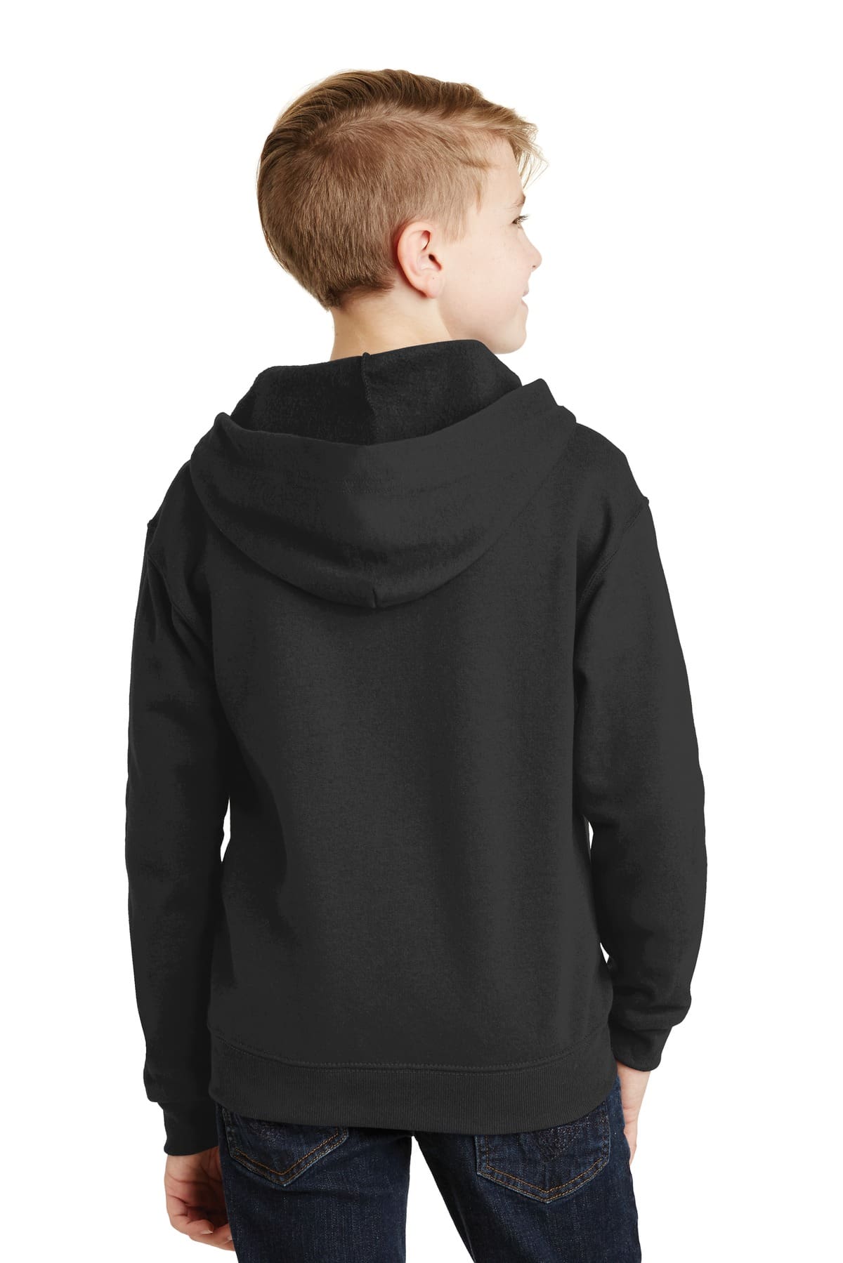 Jerzees - Youth NuBlend Full-Zip Hooded Sweatshirt.  993B - Image 2