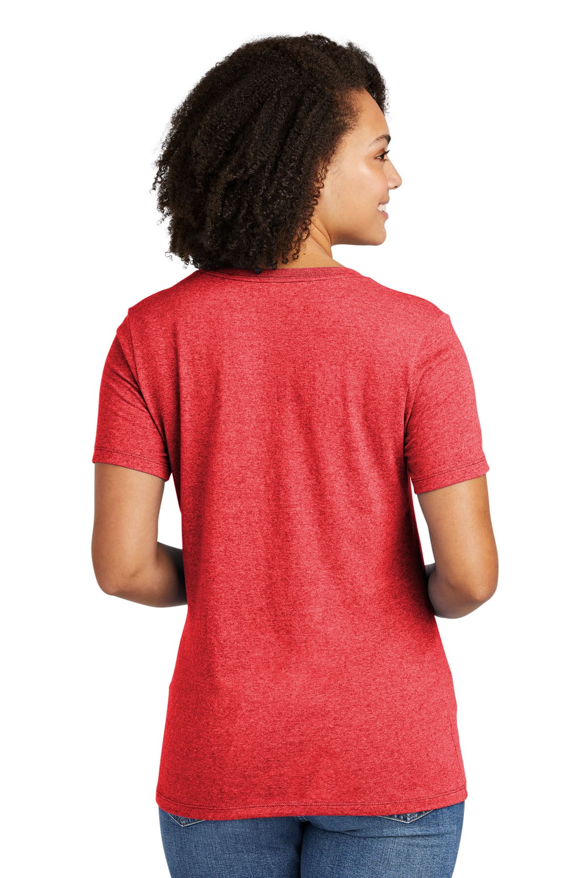 Allmade Women's Recycled Blend V-Neck Tee AL2303 - Image 2