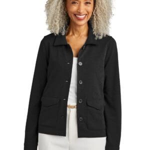 Brooks Brothers Women's Mid-Layer Stretch Button Jacket BB18205