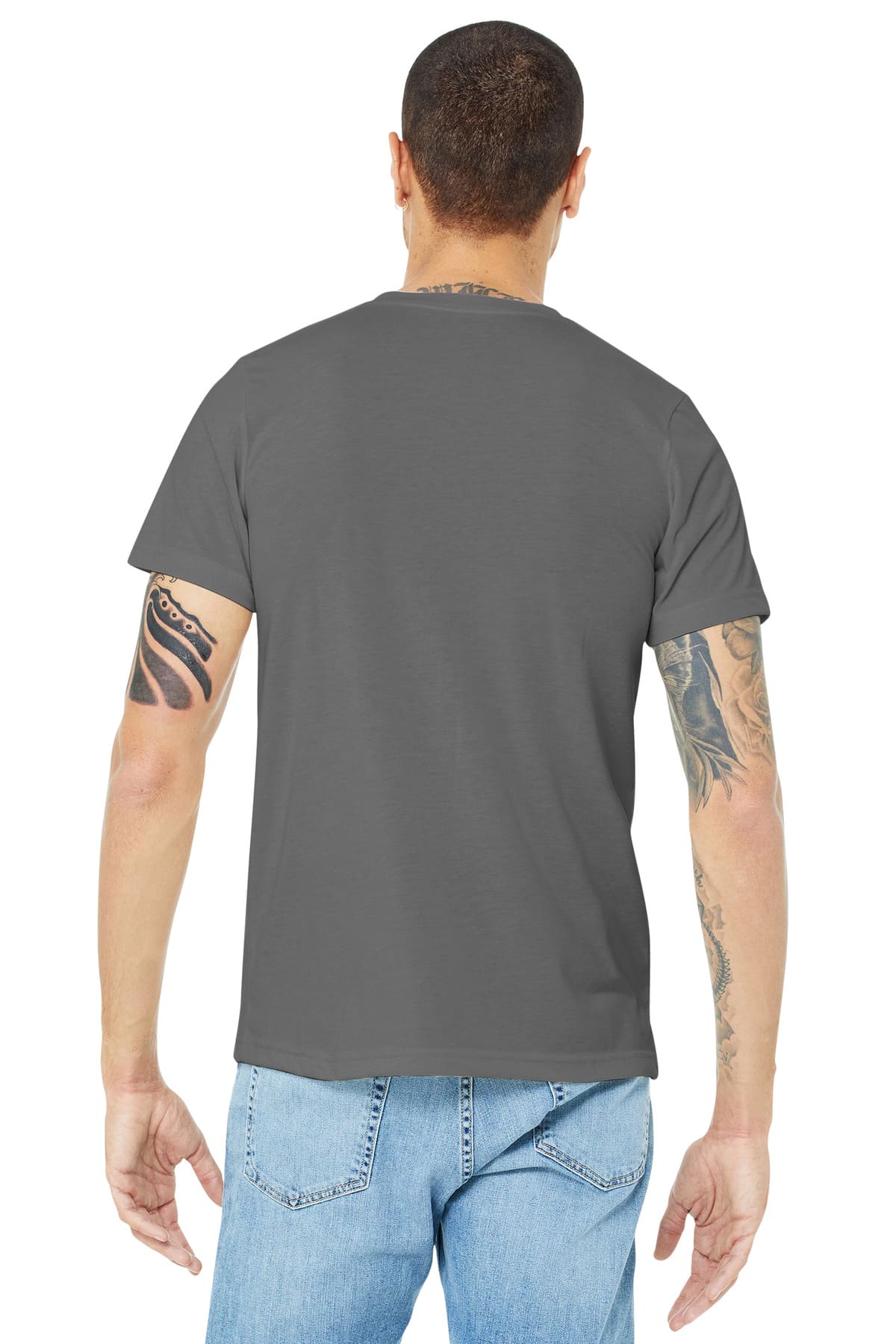BELLA+CANVAS Unisex Made In The USA Jersey Short Sleeve Tee. BC3001U - Image 2