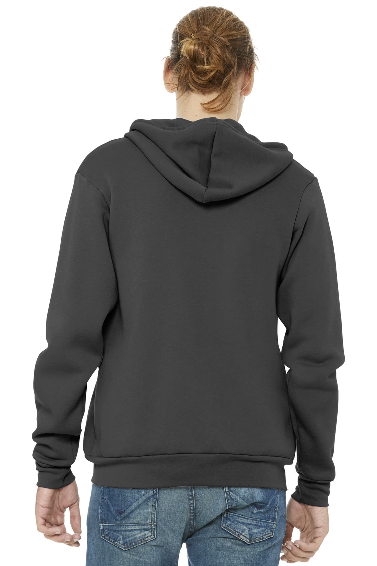 BELLA+CANVAS Unisex Sponge Fleece Full-Zip Hoodie. BC3739 - Image 2