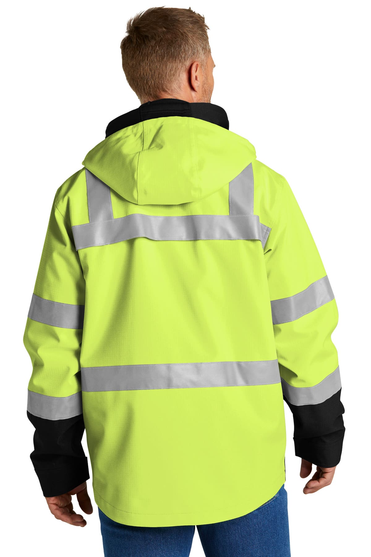CornerStone ANSI 107 Class 3 Waterproof Ripstop 3-In-1 Parka CSJ502 - Image 2