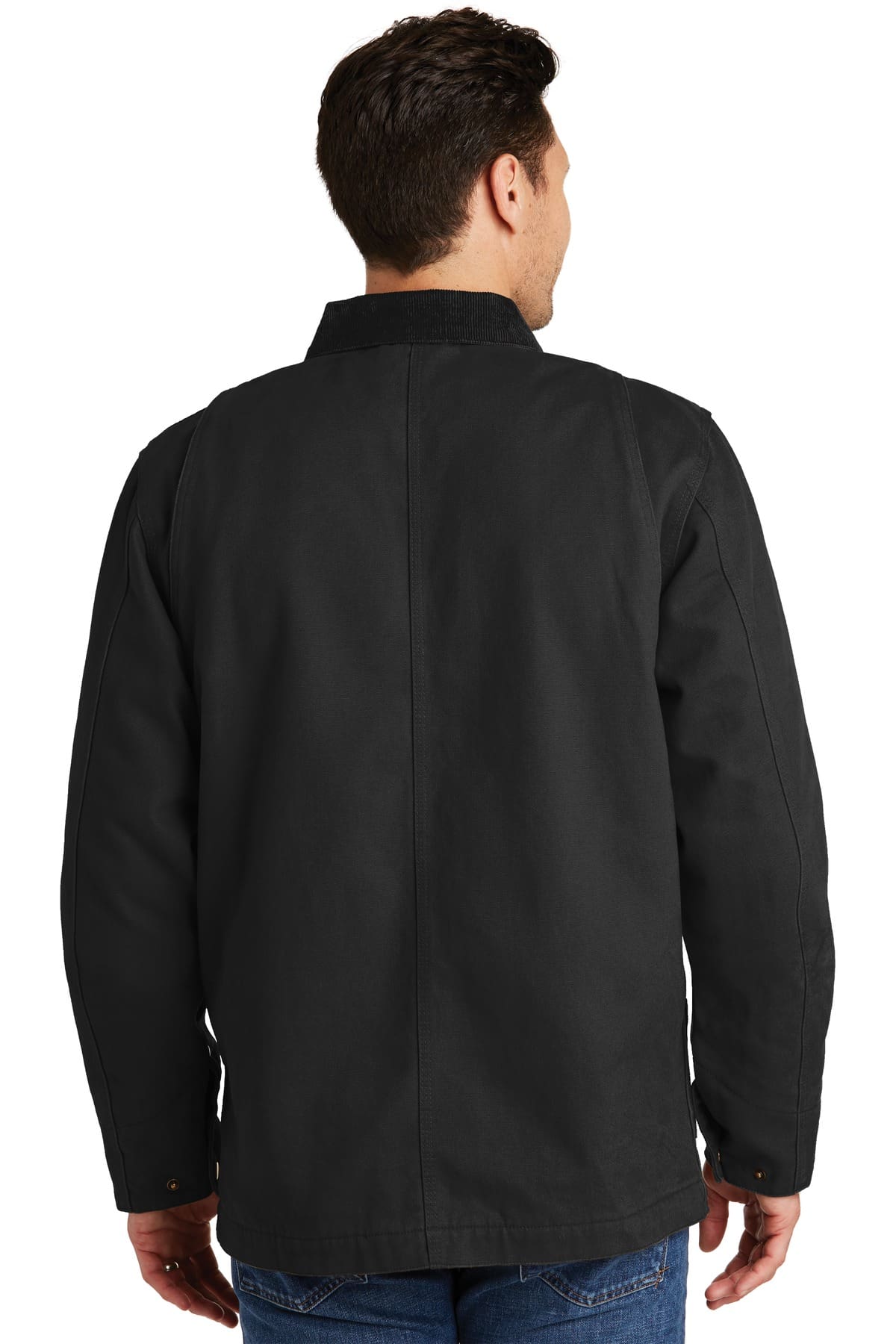 CornerStone Washed Duck Cloth Chore Coat. CSJ50 - Image 2