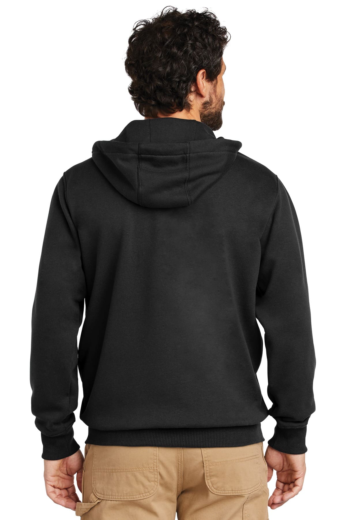 Carhartt Rain Defender Paxton Heavyweight Hooded Zip-Front Sweatshirt. CT100614 - Image 2