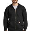 Carhartt  Midweight Hooded Zip-Front Sweatshirt. CTK122