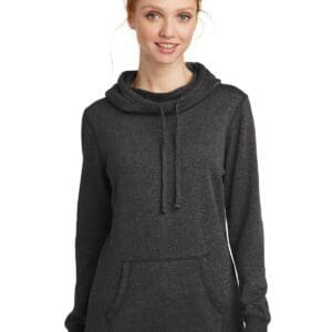 District  Women's Lightweight Fleece Hoodie. DM493
