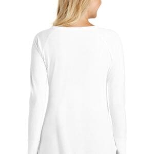 Alternative view of District  Women's Perfect Tri  Long Sleeve Tunic Tee. DT132L