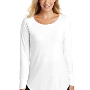 District  Women's Perfect Tri  Long Sleeve Tunic Tee. DT132L