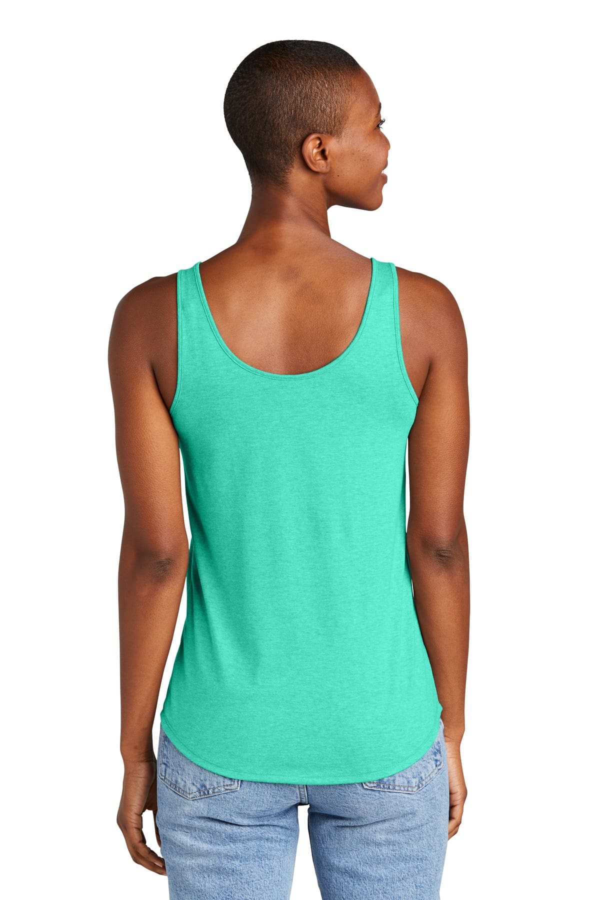 District Women's Perfect Tri Relaxed Tank DT151 - Image 2