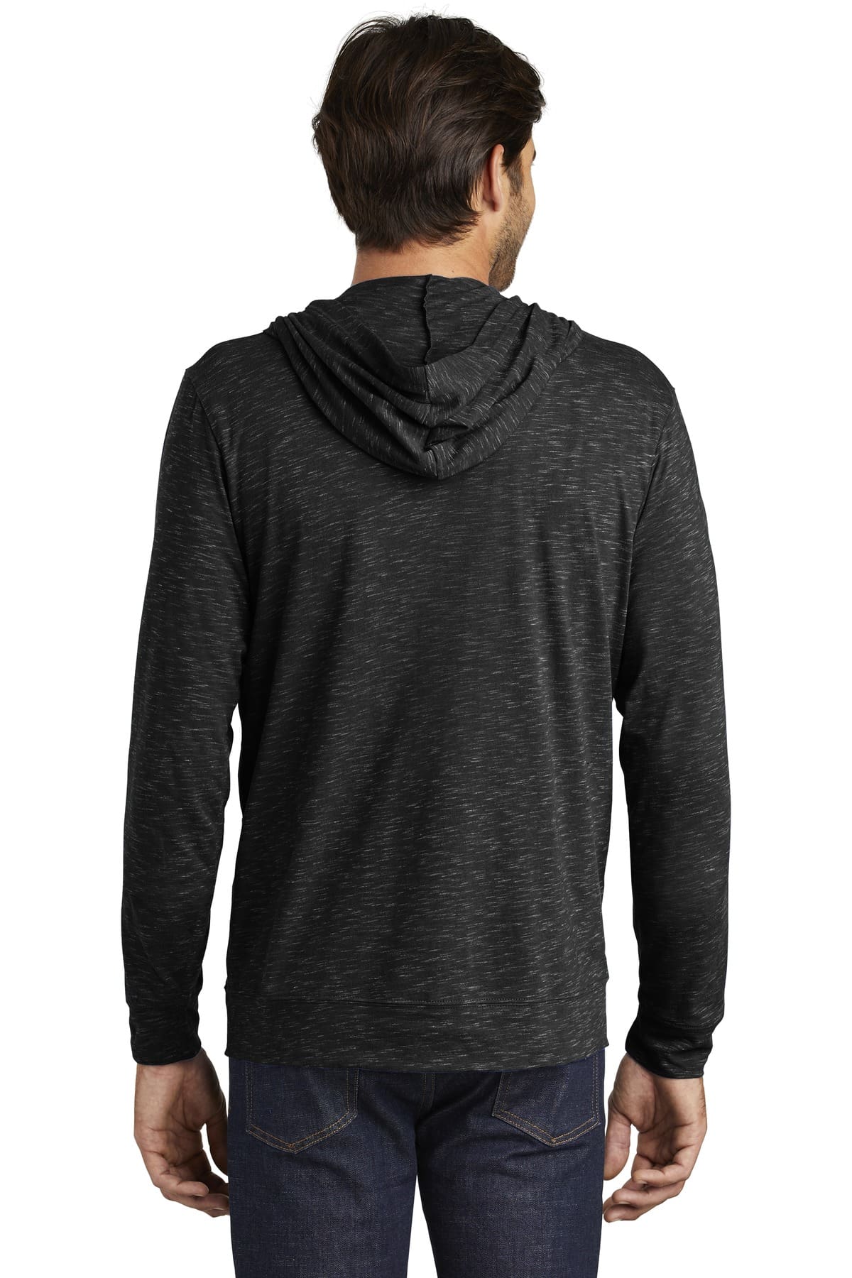 District Medal Full-Zip Hoodie. DT565 - Image 2