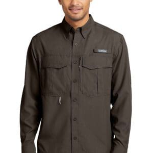 Eddie Bauer - Long Sleeve Performance Fishing Shirt. EB600