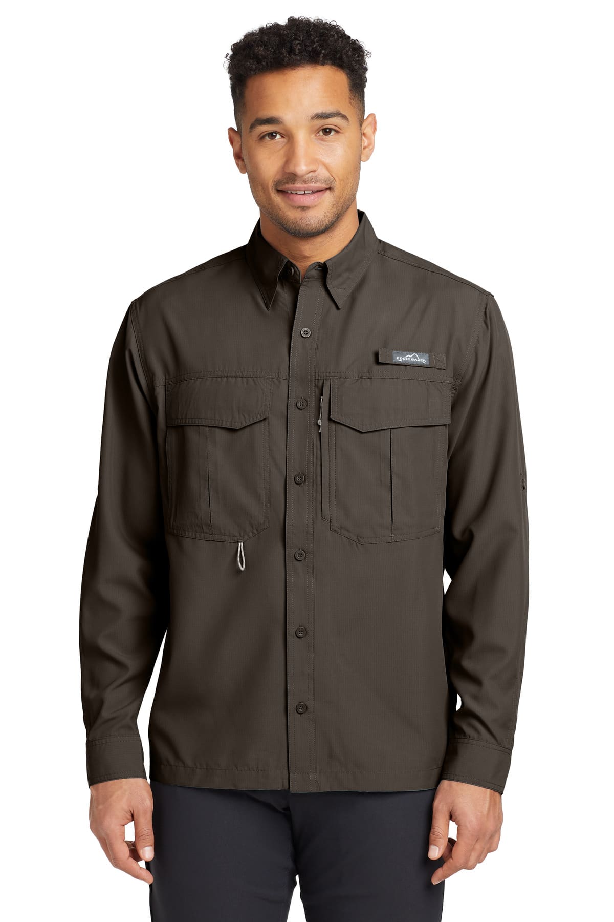 Eddie Bauer - Long Sleeve Performance Fishing Shirt. EB600