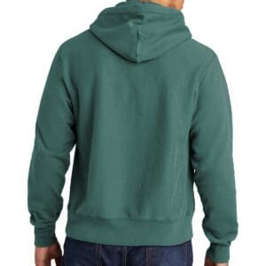 Alternative view of Champion  Reverse Weave  Garment-Dyed Hooded Sweatshirt. GDS101