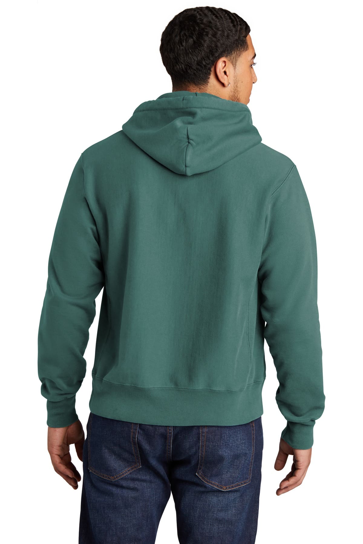 Champion  Reverse Weave  Garment-Dyed Hooded Sweatshirt. GDS101 - Image 2