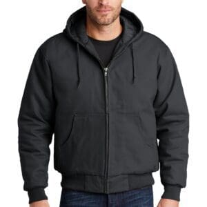 CornerStone - Duck Cloth Hooded Work Jacket.  J763H