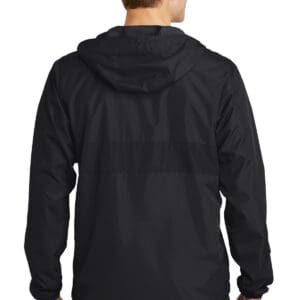 Alternative view of Sport-Tek Zipped Pocket Anorak. JST65
