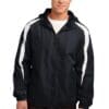Sport-Tek Fleece-Lined Colorblock Jacket. JST81