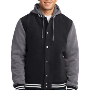 Sport-Tek Insulated Letterman Jacket. JST82