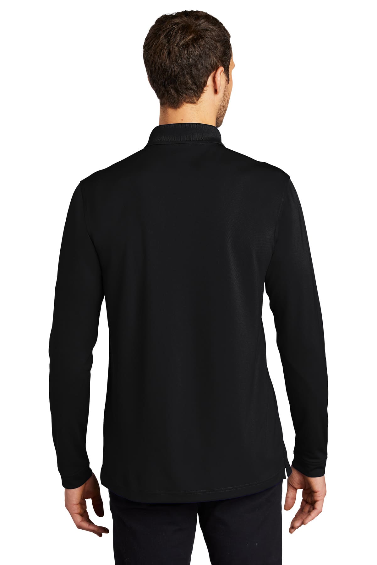 Port Authority  Dry Zone  UV Micro-Mesh Long Sleeve Polo K110LS - Image 2
