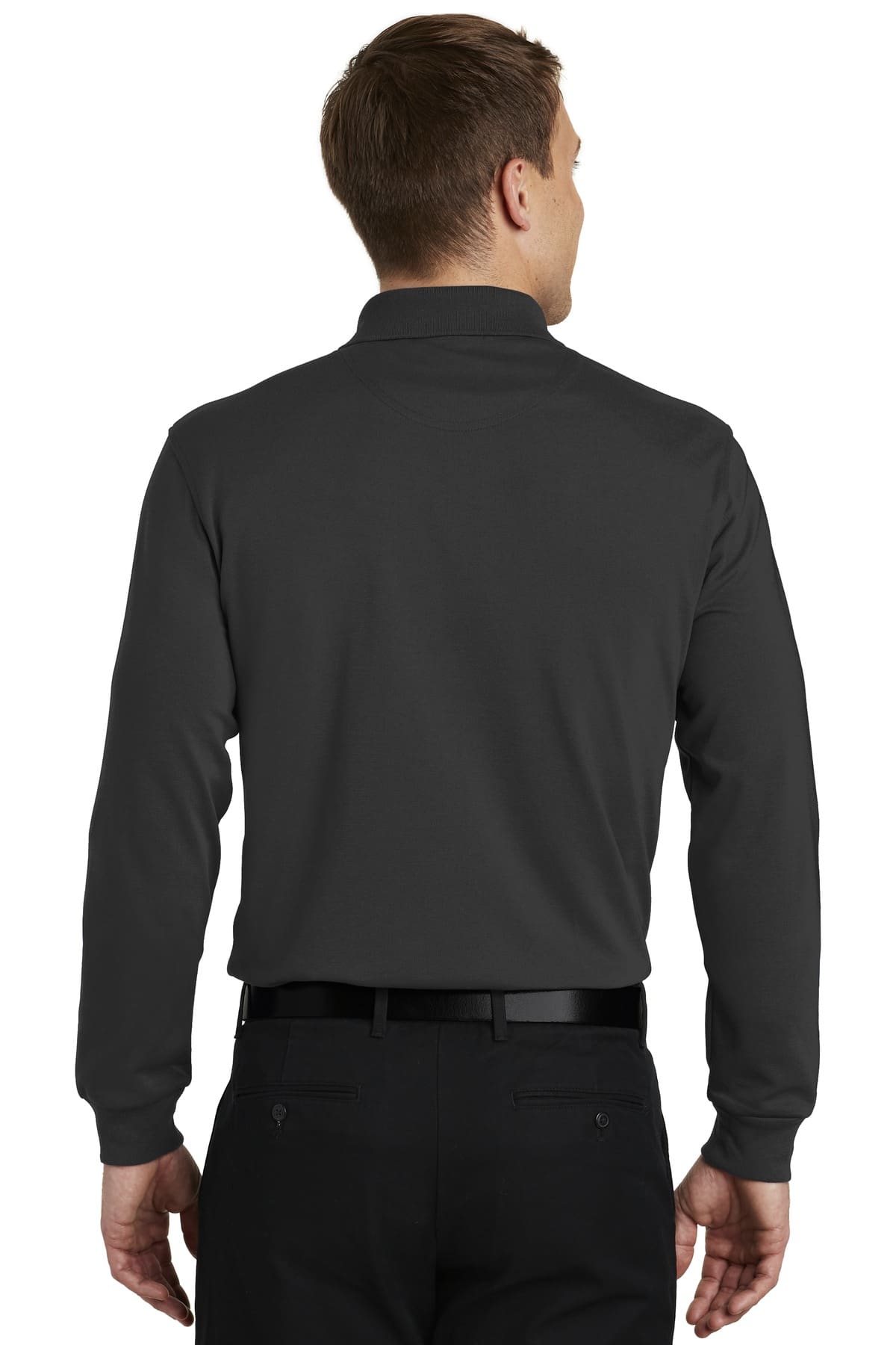 Port Authority Rapid Dry Long Sleeve Polo.  K455LS - Image 2