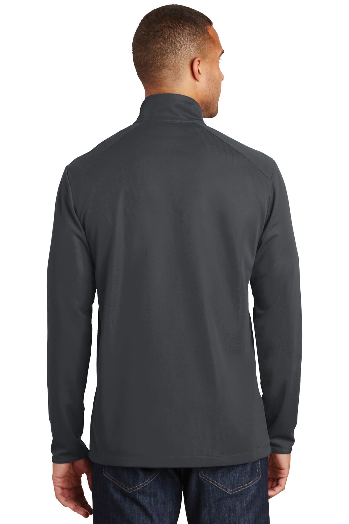 Port Authority Pinpoint Mesh 1/2-Zip. K806 - Image 2