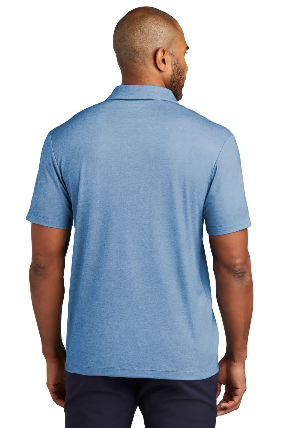 Port Authority Fine Pique Blend Polo K830 - Image 2