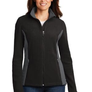 Port Authority Women's Colorblock Value Fleece Jacket. L216