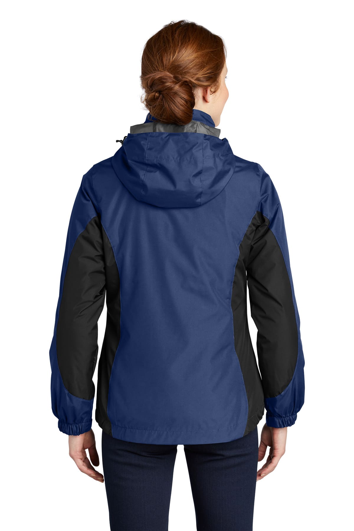Port Authority Women's Colorblock 3-in-1 Jacket. L321 - Image 2