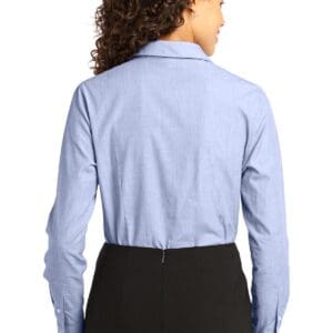 Alternative view of Port Authority Women's Crosshatch Easy Care Shirt. L640