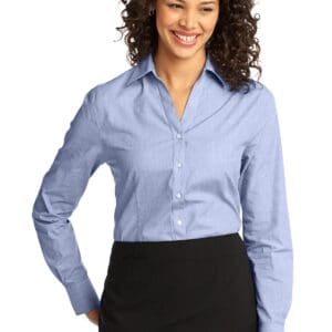 Port Authority Women's Crosshatch Easy Care Shirt. L640