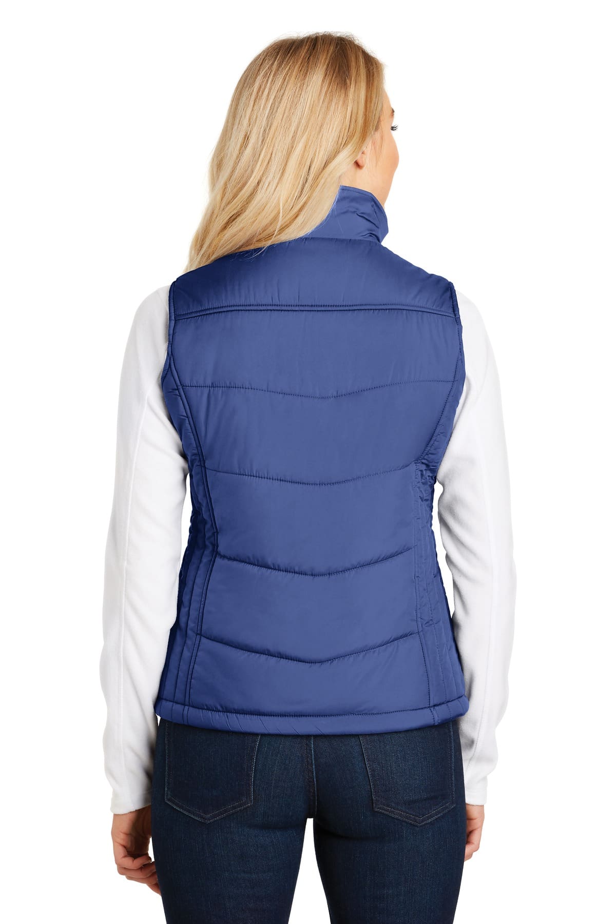 Port Authority Women's Puffy Vest. L709 - Image 2