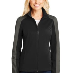 Port Authority Women's Active Colorblock Soft Shell Jacket. L718