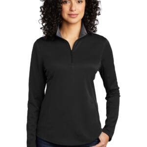 Port Authority  Women's Silk Touch  Performance 1/4-Zip LK584