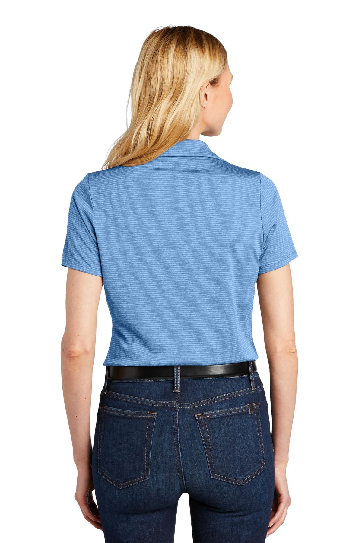 Port Authority Women's Shadow Stripe Polo. LK585 - Image 2