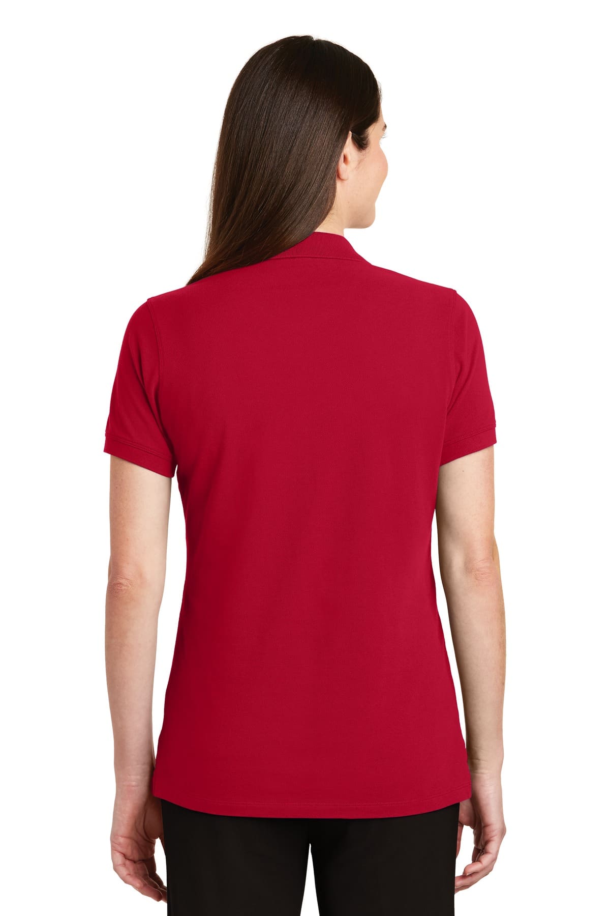 Port Authority Women's EZCotton Polo. LK8000 - Image 2