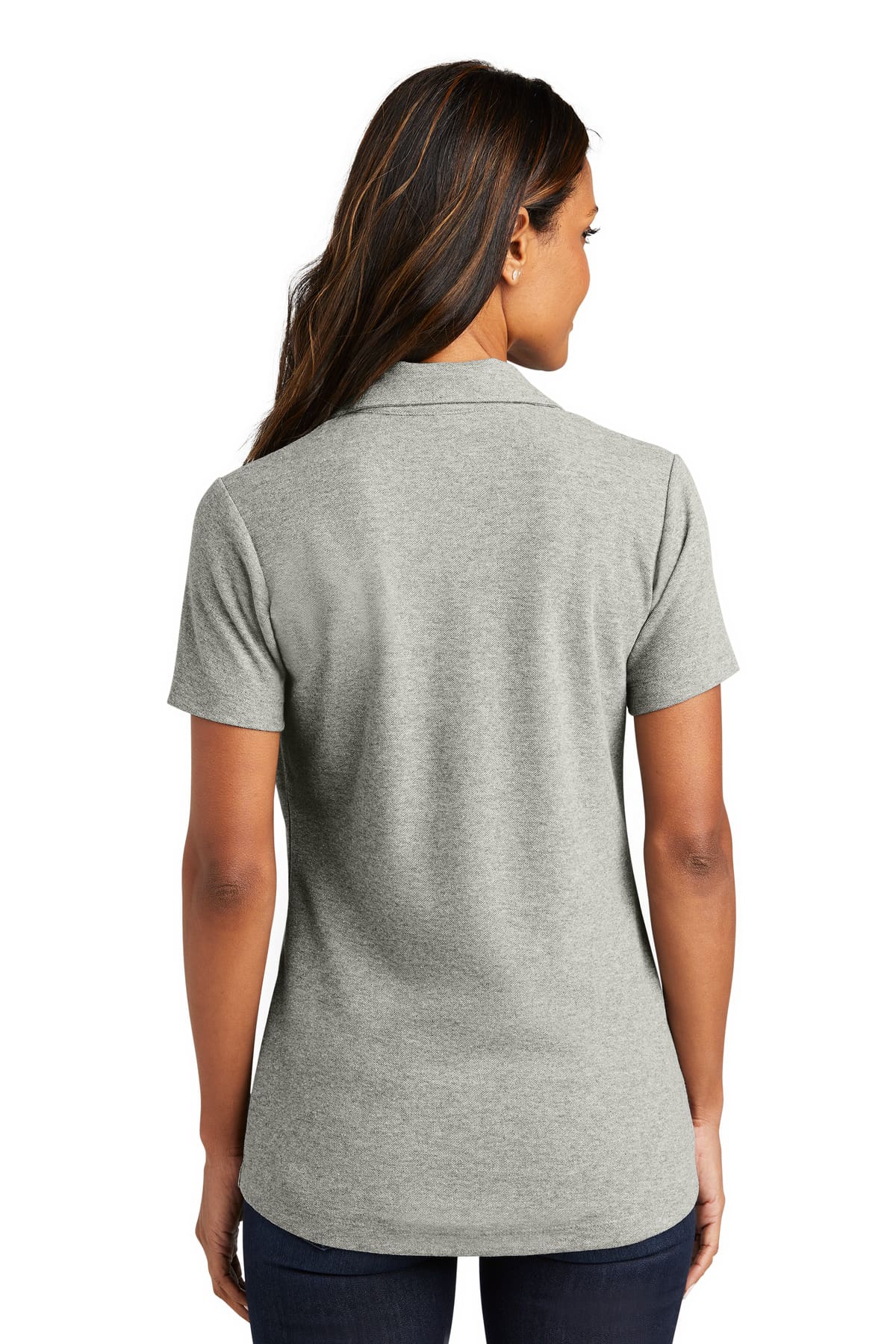 Port Authority Women's C-FREE Cotton Blend Pique Polo LK867 - Image 2