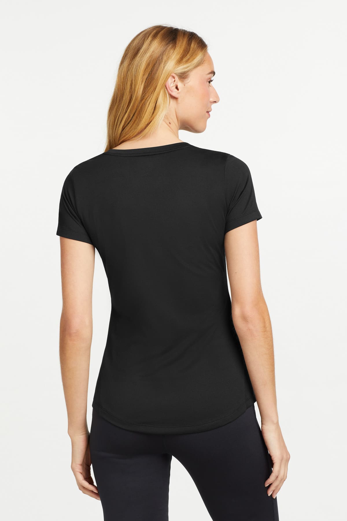 New Era  Ladies Series Performance Scoop Tee. LNEA200 - Image 2