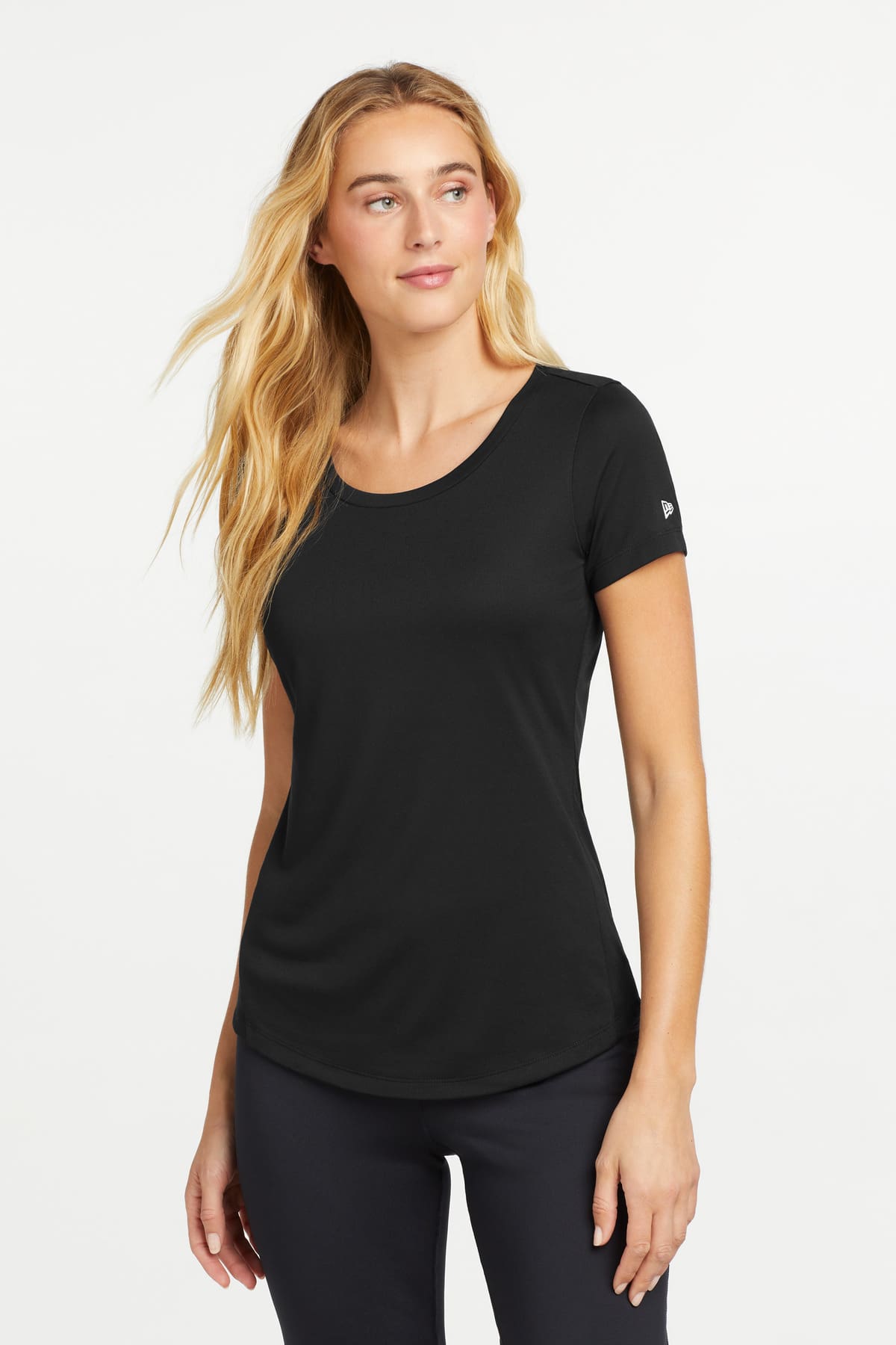 New Era  Ladies Series Performance Scoop Tee. LNEA200