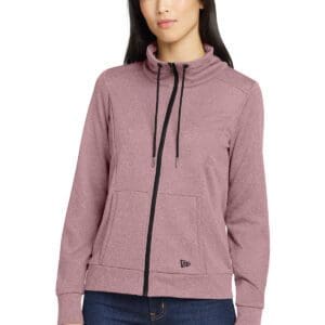 New Era  Ladies Performance Terry Full-Zip Cowl LNEA530