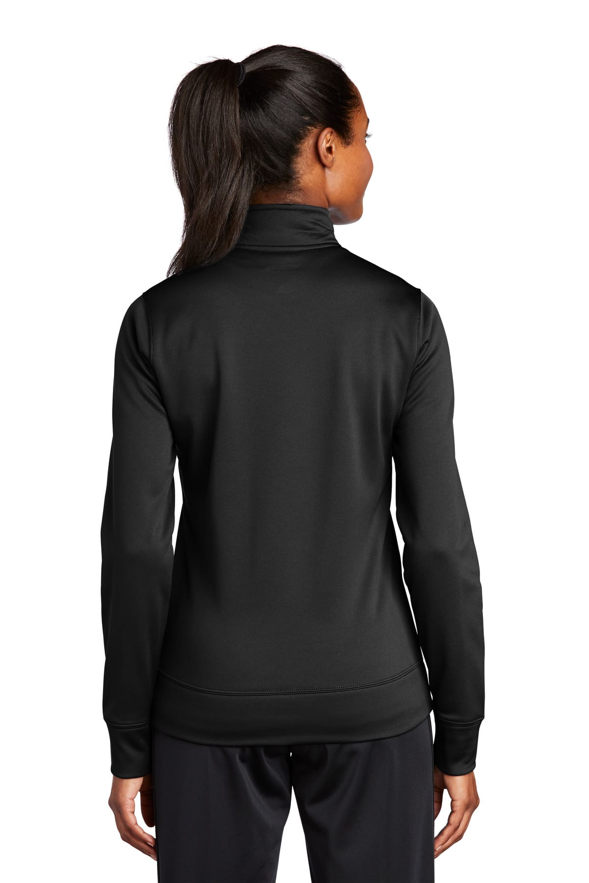 Sport-Tek Ladies Sport-Wick Fleece Full-Zip Jacket.  LST241 - Image 2
