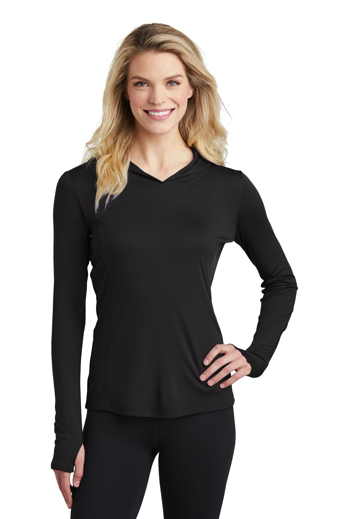 Sport-Tek  Women's PosiCharge  Competitor  Hooded Pullover. LST358