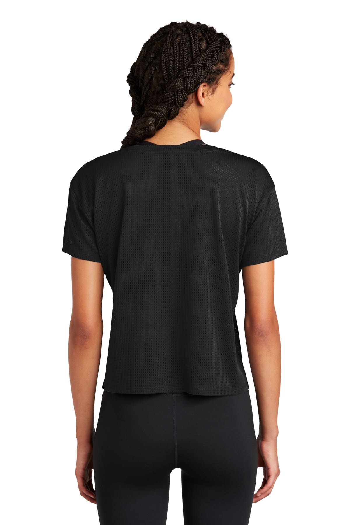 Sport-Tek Ladies PosiCharge Draft Crop Tee. LST411 - Image 2