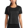Sport-Tek  Ladies PosiCharge  Draft Crop Tee. LST411