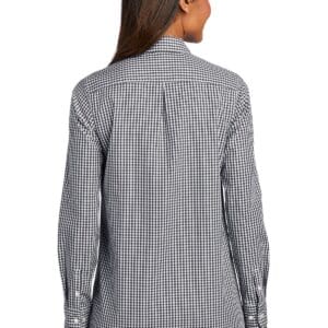 Alternative view of Port Authority  Women's Broadcloth Gingham Easy Care Shirt LW644