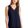 Port Authority  Ladies Sleeveless Blouse. LW703