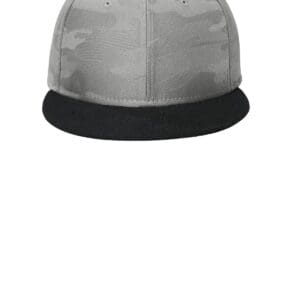 New Era  Camo Flat Bill Snapback Cap NE407