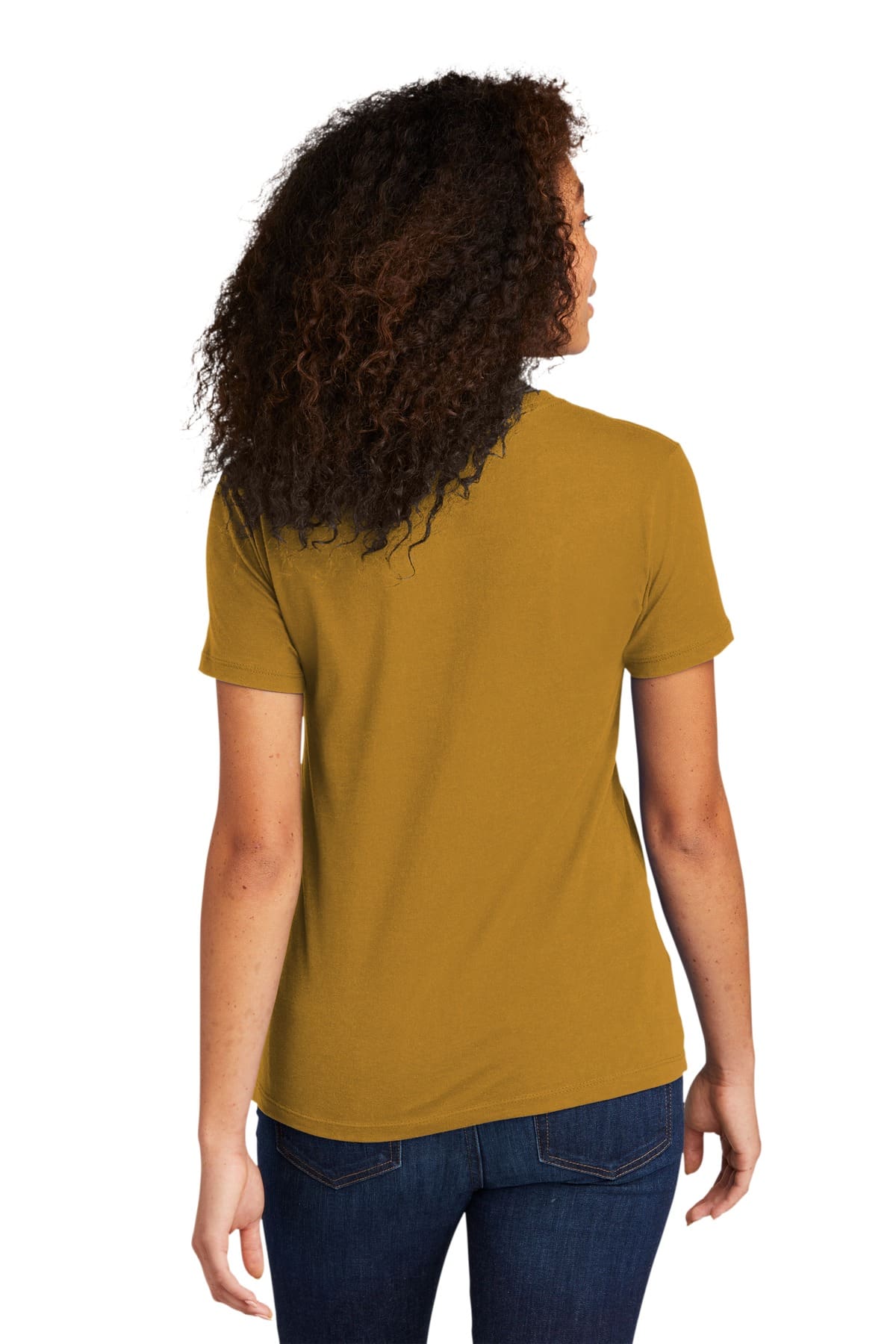 Next Level Apparel Women's Cotton Tee. NL3900 - Image 2