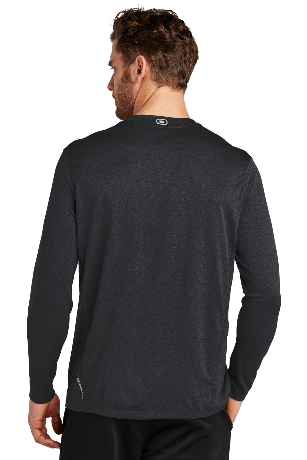 OGIO Long Sleeve Pulse Crew. OE321 - Image 2